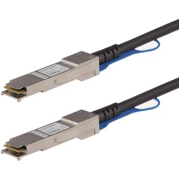 StarTech Cable de Fibra Óptica QSFP+ 1m Negro