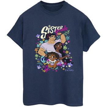 Disney Camiseta manga larga Encanto Sister Goals para mujer