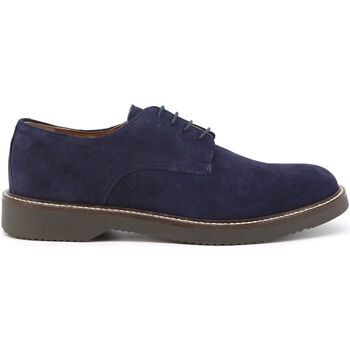 Duca Di Morrone Zapatos Bajos Alessio - Suede Blue para hombre