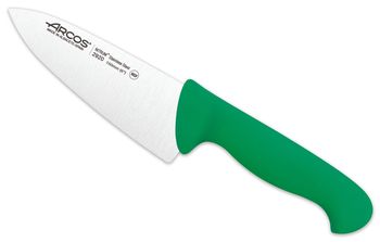 Cuchillo cocinero de acero inoxidable nitrum de 150 mm mango verde