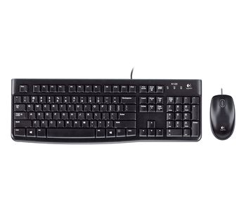 Teclado + Mouse Raton Logitech Desktop Mk120 Usb Italiano