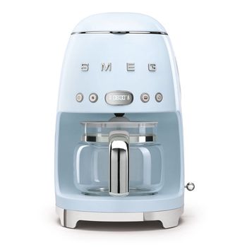 Smeg DCF02PBEU Cafetera de Goteo 1.4L 1050W Azul