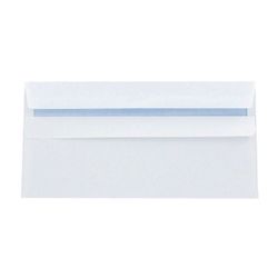 Q-Connect DL Envelopes Wallet Self Seal 120gsm White Pk 1000 - KF97366