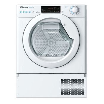 Secadora Integrable - Candy BCTD H7A1TE-S, Bomba de Calor, Wi-Fi, 7Kg, Eficencia A+