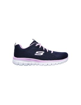 Zapatillas skechers graceful-get connect azul marino