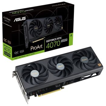 ASUS ProArt GeForce RTX 4070 SUPER OC Edition 12GB GDDR6X DLSS3