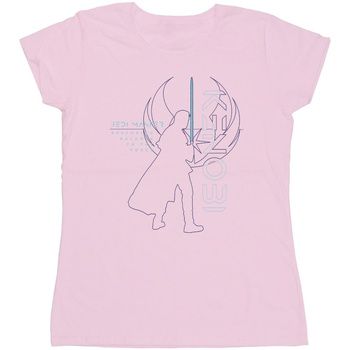 Disney Camiseta manga larga Jedi Master Balance para mujer