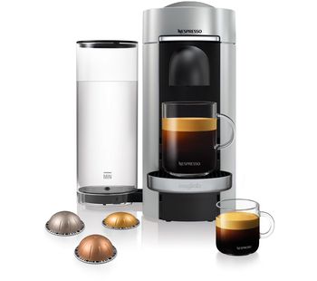 NESPRESSO by Magimix VertuoPlus M600 Coffee Machine - Silver, Silver