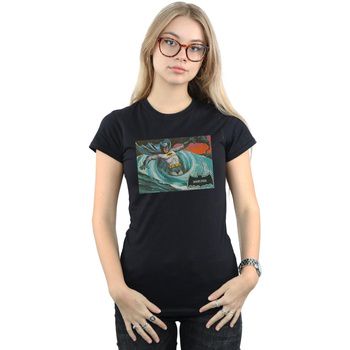 Dc Comics Camiseta manga larga Batman TV Series para mujer