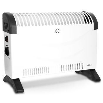 Briebe BRI-128215 Radiador Convector Eléctrico 2000W Blanco