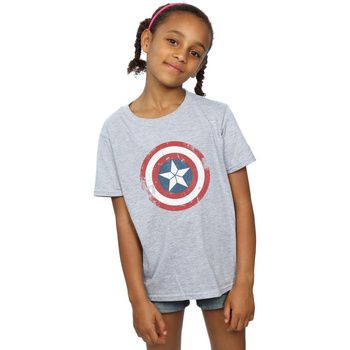 Marvel Camiseta manga larga Civil War para niña