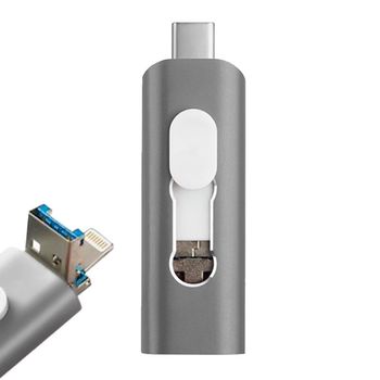 Cool 32GB Lightning/USB-C/Micro-USB Gris