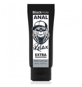 Black Hole Gel Base Agua Dilatacion Anal 70ml Tamaño Mini