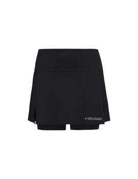 Falda de tenis head club basic skort mujer bk