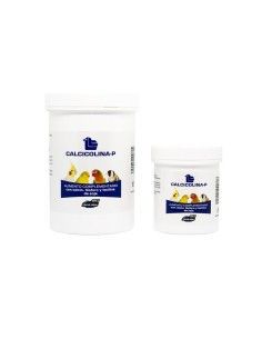 compuesto vitamínico rico en calcio y lecitina para aves CALCICOLINA LATAC POLVO 125 gr