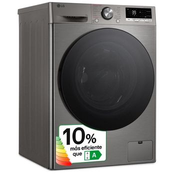 LG F4WR7009AGS Lavadora de Carga Frontal 9Kg A Acero Inoxidable Antihuellas