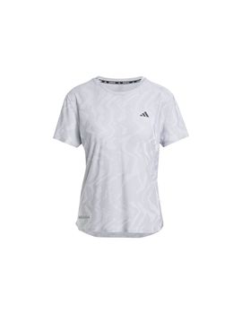 Camiseta de running adidas ultimate engineered running mujer gris