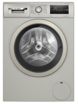 Lavadora Libre Instalación - BOSCH WAN2428XES, Inox, 8 kg, 1200 rpm, Eficiencia A