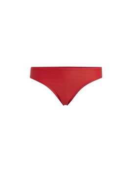 Bikini de natación adidas big bars logo rojo niña