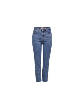 Vaqueros only emily hw jeans straight dark blue denim mujer