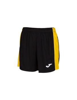 Short joma maxi mujer/niña negro-amarillo