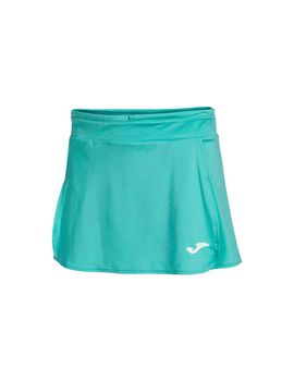 Falda de pádel para tenis joma open ii mujer / niña turquesa