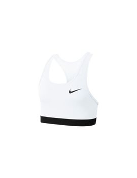 Sujetador deportivo nike swoosh mujer white