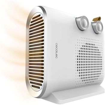 Cecotec Readywarm 2050 Max Dual Calefactor Termoventilador 2000W Blanco