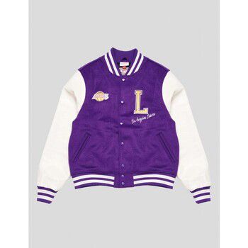 Mitchell And Ness Chaquetas Chaqueta NBA Varsity - LA Lakers Púrpura para hombre