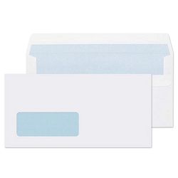 Q-Connect DL Envelopes Window Self Seal 90gsm White (1000 Pack) KF3481