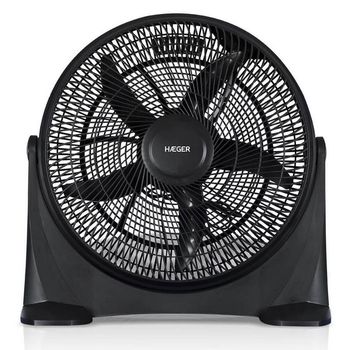 Haeger Hover Wind Ventilador de Suelo 90W Negro