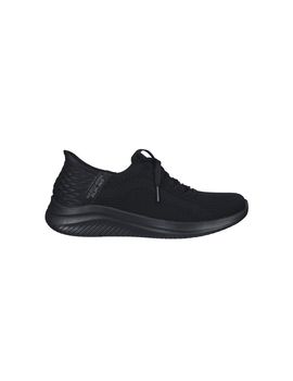 Zapatillas skechers ultra flex 3.0-brill mujer black knit/trim