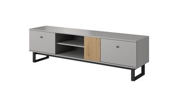 Mueble para TV efecto madera Gris