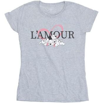 Disney Camiseta manga larga 101 Dalmatians L'Amour para mujer