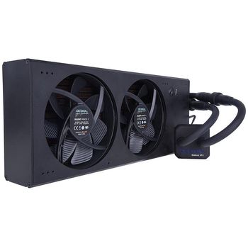 AlphaCool Eisbaer Extreme Liquid CPU Cooler 280 Kit de Refrigeración Líquida Negro