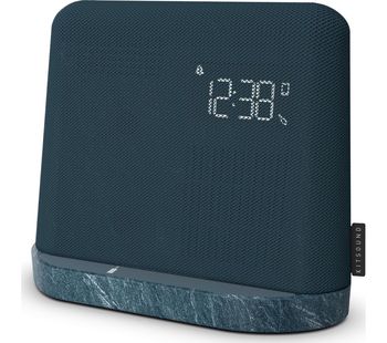 XDock Qi FM Bluetooth Clock Radio - Blue, Blue