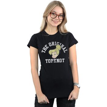 Disney Camiseta manga larga Original Topknot para mujer