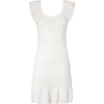 Pepe jeans Vestidos VESTIDO CORTO DE PUNTO CROCHET PL953524 para mujer