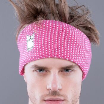 Bullish Bufanda GORRO PATTERN-FX FUXIA para hombre