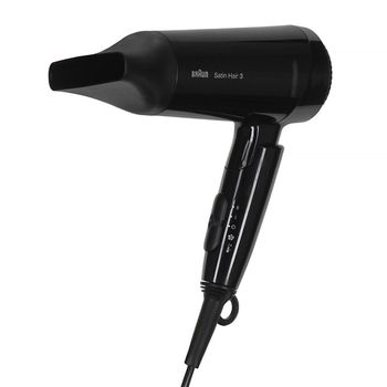 Braun Satin Hair 3 Style&Go Secador de Pelo 1600 W Negro