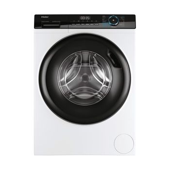 Lavadora Libre Instalación - Haier HW100-B14939-IB, 10 kg, 1400 RPM, Blanco