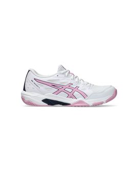 Zapatillas de balonmano asics gel-rocket 11 mujer blanco/rosa