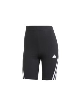 Mallas adidas future icons bike 3 bandas mujer negro