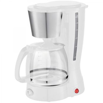 Grunkel CAF-BAROMA Cafetera de Goteo 1.5L 800W Blanca