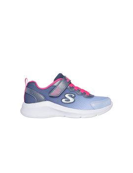 Zapatillas skechers sole swifters navy mesh/hot pink niña