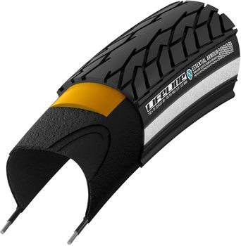 LifeLine Essential Armour Commuter Road Tyre, Black