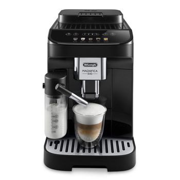 DeLonghi Magnifica Evo Cafetera Superautomática con Depósito de Leche 15 Bares 5 Bebidas