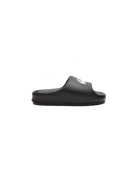 Chanclas lacoste serve 2.0 evo synthetic colour block negro mujer