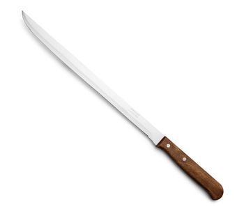 Cuchillo jamonero de 250 mm mango madera