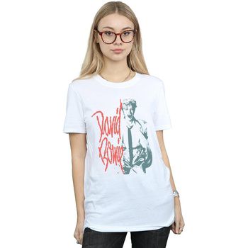 David Bowie Camiseta manga larga BI19048 para mujer